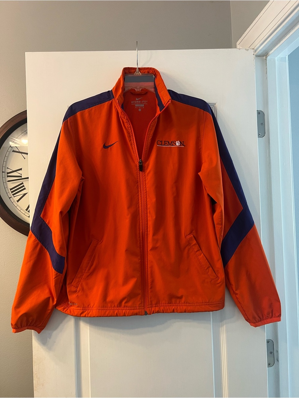 Nike storm fit Clemson Tigers jacket size M